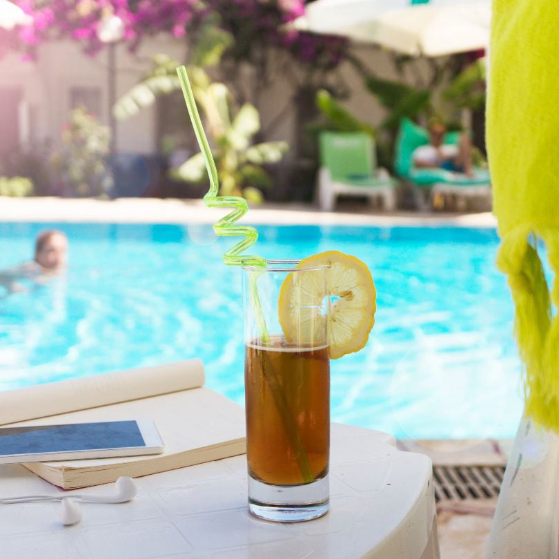 Poolside Dining