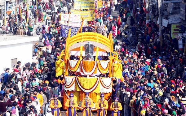 Festival celebration seen from a resort in amritsar